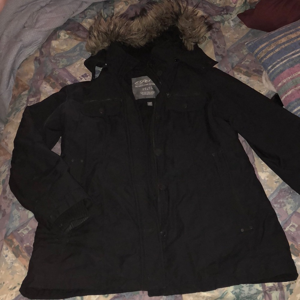 Faux Fur Parka